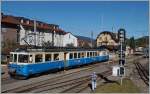 Der MOB ABDe 8/8 4003  Berne  zu Gast bei der Blonay Chamby Bahn.