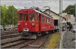 50 Jahre Blonay - Chamby; Mega Steam Festival: Der RhB ABe 4/4 I 35 der Blonay Chamby Bahn hat die Gastlok FO HG 3/4 N° 4 nach Vevey gebracht.