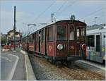 Den schieben Triebwagen vom Steuerwagen aus zu bedienen, bei der Ablieferung im Jahre 1909 des historische Martigny - Chatelard (MC) BCFe 4/4 N� 15 mit dem BFZt4 75 eine ganz besondere Innovation.