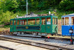 50 Jahre BC - MEGA STEAM FESTIVAL der Museumsbahn Blonay–Chamby: Auch wenn Walter Ruetsch die Befürchtung hatte solche Straßenbahn-Triebwagen fänden bei diesem Dampffestival keine