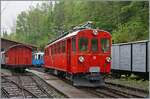 Der letztes Jahr hervorragend revidierte Bernina Bahn RhB ABe 4/4 I 35 der Blonay Chamby Bahn übernimmt zum Saisonauftakt am 3.