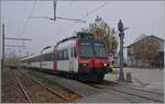 Ein SBB Domino mit TransN Anschriften wartet in Oensingen auf die Abfahrt nach Balsthal. 

8. November 2025
