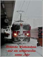Mit der vom Scheegest�ber gezeichneten RhB Ge 4/4 II 631 m�chten wir allen ein sch�nes Weihnachtsfest w�nschen und vielleicht etwas mehr Schnee im Jahr 2012.