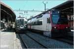 Ein  alter , historischer  Train des Vignes  und ein neuer, heute eingesetzter; wobei eigentlich dieser Name nur dem gelben NPZ zusteht.