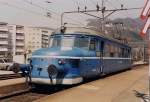 Einen  Roten Pfeil  lackierte die OeBB blau.