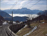 Blick auf die Doppelspur der AL.