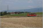 Ein NStCM Regionalzug zwischen La Vuarillière und Les Plantaz. 

6. Juli 2015