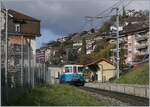 Die schönen, blauen MOB ABDe 8/8 sind leider seit Mitte 2019 nicht mehr im Einsatz, Das Bild zeigt eine der letzten ABDe 8/8 Fahrt bei der Ankunft in Montreux-Collège. 

18. Jan. 2019