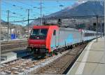 W�hrend der Glanzzeit von  Cisalpino  bespannten einige gemietete SBB Cargo Re 484 die EC Z�ge durchgehend von Milano bis Bern bzw.
