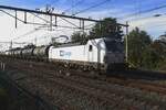 Am 26 Oktober 2022 schleppt CD Cargo 193 586 ein Kesselzug aus Nijmegen nach Arnhem und Bad Bentheim.