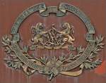Logo der Bahngesellschaft des Orientexpress' an Wagen Nr.