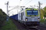 ITL - Eisenbahngesellschaft mbH, Dresden [D] mit ihrer Vectron Dual Lok   248 010-1  [NVR-Nummer: 90 80 2248 010-1 D-ITL] und einem Ganzzug Drehgestell-Hochbordwagen am 07.09.26 H�he Bahnhof Berlin-Hohensch�nhausen.